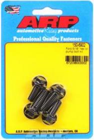ARP 150-6902 Oil Pump Fasteners, Bolts, Hex Head, Chromoly, Black Oxide, Ford, V8, Set of 4