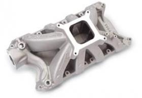 EDL-2934 EDELBROCK SUPER VICTOR INTAKE MANIFOLD, Single Plane, Aluminum, for SVO Block with 8.7 in. Deck Height, Ford 351W, Each