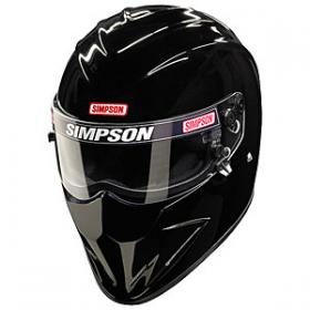 SIMPSON  4297342  Diamondback Helmet Snell SA 2010 Rated Black Size 7-3/4''