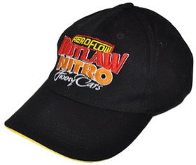 <strong>Aeroflow Outlaw Funny Car Black Cap</strong><br /> Adjustable fit

