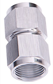 <strong>Straight Female Swivel Coupler -20AN</strong> <br />Silver Finish
