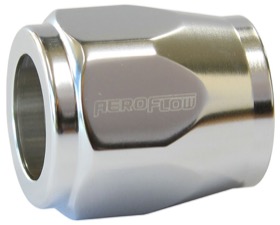 <strong>Hex Hose Finisher 1/2" (12.7mm) Inside Diameter</strong><br /> Silver Finish. Suits -4AN
