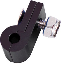 <strong>Billet Aluminium P-Clamp 5/16" (7.9mm) </strong><br />Black Finish
