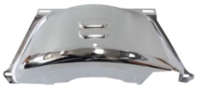 <strong>Chrome Flywheel Dust Cover</strong><br />Suit GM TH350-400 With SB & BB Chev
