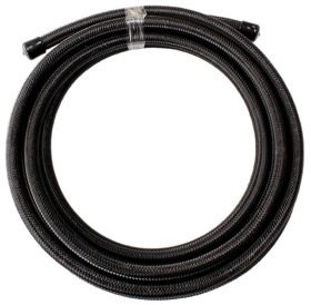 <strong>200 Series PTFE Black Stainless Steel Braided Hose -3AN</strong><br />4.5 Metre Length
