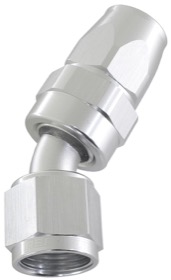 <strong>200 Series PTFE 30° Hose End -4AN</strong> <br />Silver Finish. Suit 200 Series Hose
