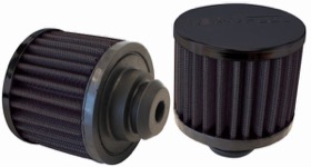 <strong>Black Push In Breather</strong><br /> 3" (76.2mm) O.D. x 2-1/2" (63.5mm) High, 1-1/4" (31.75mm) Flange Inside Diameter
