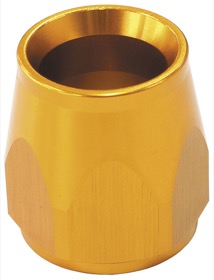 <strong>PTFE Hose End Socket -4AN</strong><br />Gold Finish. Suit 200 & 570 Series Fittings Only
