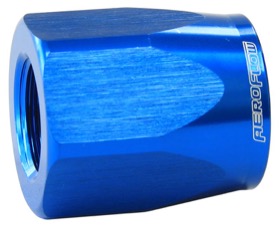 <strong>Alloy Taper Style Hose End Socket -6AN</strong> <br />Blue Finish. Suit 100 & 150 Series Fittings Only
