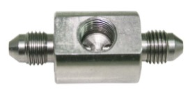 <strong>Stainless Steel Male Flare Union </strong><br /> -4AN with 1/8" NPT Port
