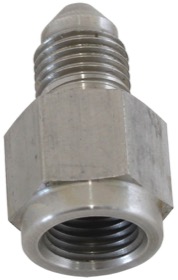 <strong>Straight Female NPT to Male AN Adapter 1/8" to -3AN</strong><br /> Stainless Steel
