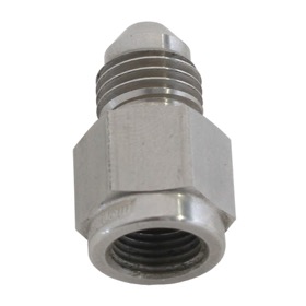 <strong>Straight Female NPT to Male AN Adapter 1/8" to -4AN</strong><br /> Stainless Steel
