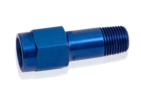 <strong>NPT Male-Female Extension 3/8"</strong> <br />Blue Finish. Extension Length is 2" (50.8mm)
