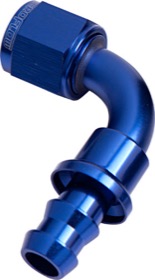 <strong>400 Series Push Lock 90° Hose End -4AN (25 pack)</strong><br /> Blue Finish. Suits 400 Series Hose
