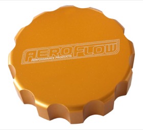 <strong>Billet Radiator Cap Cover </strong><br /> Suit Small Cap, Gold Finish
