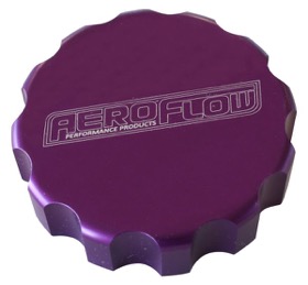 <strong>Billet Radiator Cap Cover </strong><br /> Suit Small Cap, Purple Finish
