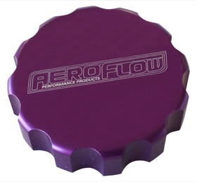 <strong>Billet Radiator Cap Cover </strong><br /> Suit Large Cap, Purple Finish
