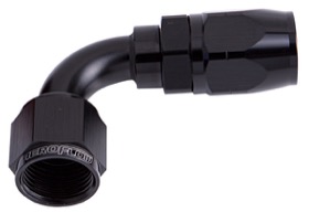<strong>500 Series Cutter Swivel 90° Hose End -6AN </strong><br />Black Finish. Suits 100 & 450 Series Hose

