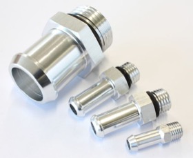 <strong>Replacement Fittings for Ford BA/BF Radiator Overflow Tanks</strong><br /> Suit AF77-1022, Silver Finish

