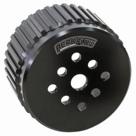 <strong>Water Pump Gilmer Pulley</strong><br />Black Anodised Suit SB/BB Chev
