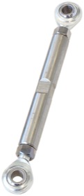 <strong>Adjustable Stainless Steel Alternator Tensioner </strong><br />3/8" eyelet, 168mm length plus 25mm adjustment
