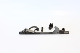 <strong>Billet Throttle Cable Bracket 4150 Style</strong> <br /> Black Finish
