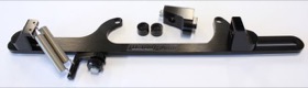 <strong>Billet Throttle Cable Bracket 4500 Dominator Style </strong><br />Black Finish
