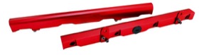 <strong>Billet EFI Fuel Rails (Red)</strong><br /> Suit Chevy/Holden LS2 & LS3
