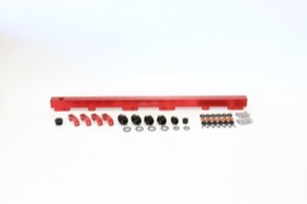 <strong>Billet EFI Fuel Rails (Red)</strong><br /> Suit Nissan RB30
