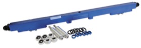 <strong>Billet EFI Fuel Rails (Blue)</strong><br /> Suit Toyota 2JZ (14mm Injectors)
