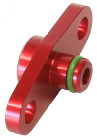 <strong>Fuel Rail Adapter (Red)</strong><br /> Suit Toyota, Subaru with 40mm Centres
