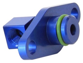 <strong>Fuel Rail Adapter (Blue) </strong><br /> Suit Subaru Sti EJ25 2008-on
