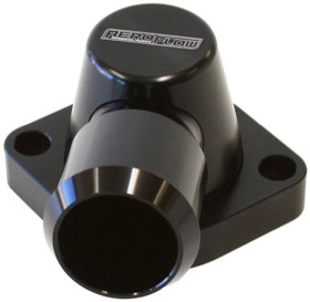 <strong>Billet Thermostat Housing - Black</strong><br /> Suit Holden/Chevy LS except LS3, Swivel
