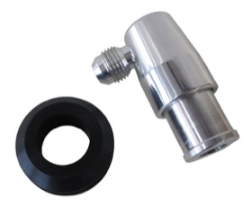 <strong>Billet PCV Valve with -6AN</strong><br />Polished Finish.
