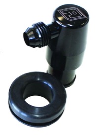 <strong>Billet PCV Valve with -6AN</strong><br />Black Finish.
