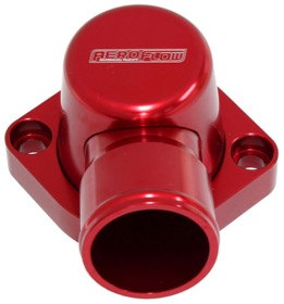 <strong>Billet Thermostat Housing - Red Finish</strong><br />Suit Big Block Ford 429-460
