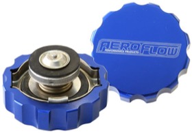 <strong>Billet Radiator Cap Small Style suit 32mm Water Neck</strong><br />Blue Finish.

