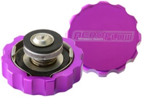 <strong>Billet Radiator Cap Large Style suit 42mm Water Neck</strong><br /> Purple Finish.
