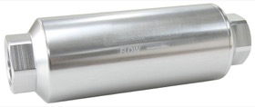<strong>100 Micron Pro Filter with -12AN ORB Ports</strong> <br /> Silver Finish. 7" x 2-1/2"
