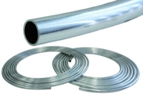 <strong>Aluminium Fuel Line 1/4" (6.35mm) 25ft (7.6m) Length Roll</strong> <br /> Raw Finish
