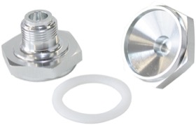 <strong>Power Valve Blank Plug</strong><br /> Silver finish
