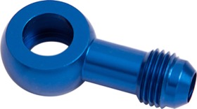 <strong>Alloy AN Banjo Fitting 10mm to -4AN</strong> <br />Blue Finish
