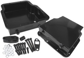 <strong>3.25" Deep Fabricated Transmission Pan including Filter Extension </strong><br /> Black Finish. Suit Holden Trimatic
