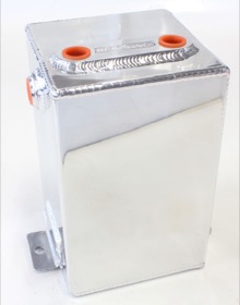 <strong>Universal Fabricated Alloy Tank</strong><br /> 3.1L capacity, 5" L x 5" W x 8.25", Polished finish
