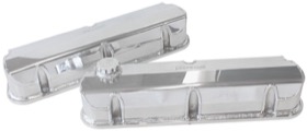 <strong>Fabricated Aluminium Valve Covers</strong> <br />Polished Finish. Suit Ford 289-351 Windsor
