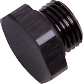 <strong>ORB Port Plug -3AN </strong><br />Black Finish
