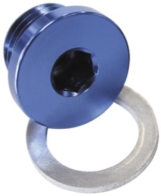 <strong>Metric Port Plug M10 x 1.0</strong><br /> Blue Finish.
