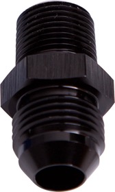<strong>NPT to Straight Male Flare Adapter 1/8" to -3AN</strong><br /> Black Finish
