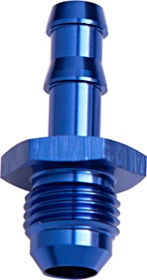<strong>AN Flare to Barb Adapter -6AN to 3/8" </strong><br /> Blue Finish
