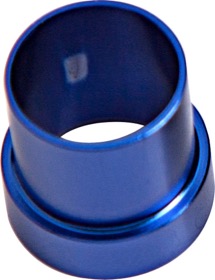 <strong>AN Aluminium Tube Sleeve 1/4"</strong> <br /> Blue Finish. Suits Aeroflow, Moroso & Russell Tubing
